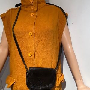 Valentino black leather crossbody bag small s